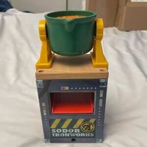 Thomas Tank Train & Friends Sodor Ironworks Smelting Tower 2014 Lights Sounds